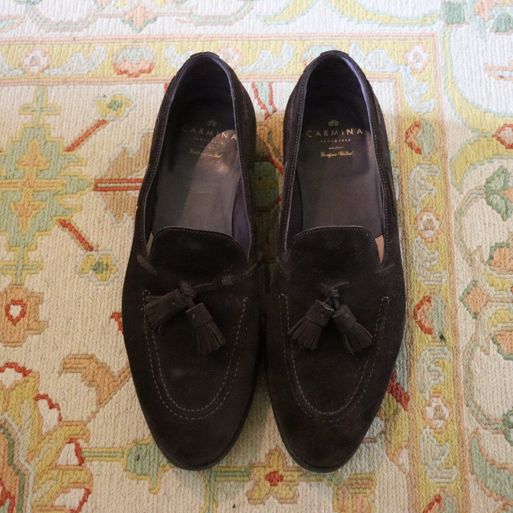 Carmina UETAM Tassel Loafers Size 10.5 E UK/11.5 E US